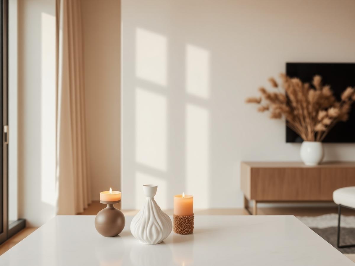 Sculptural objects that finish a room.